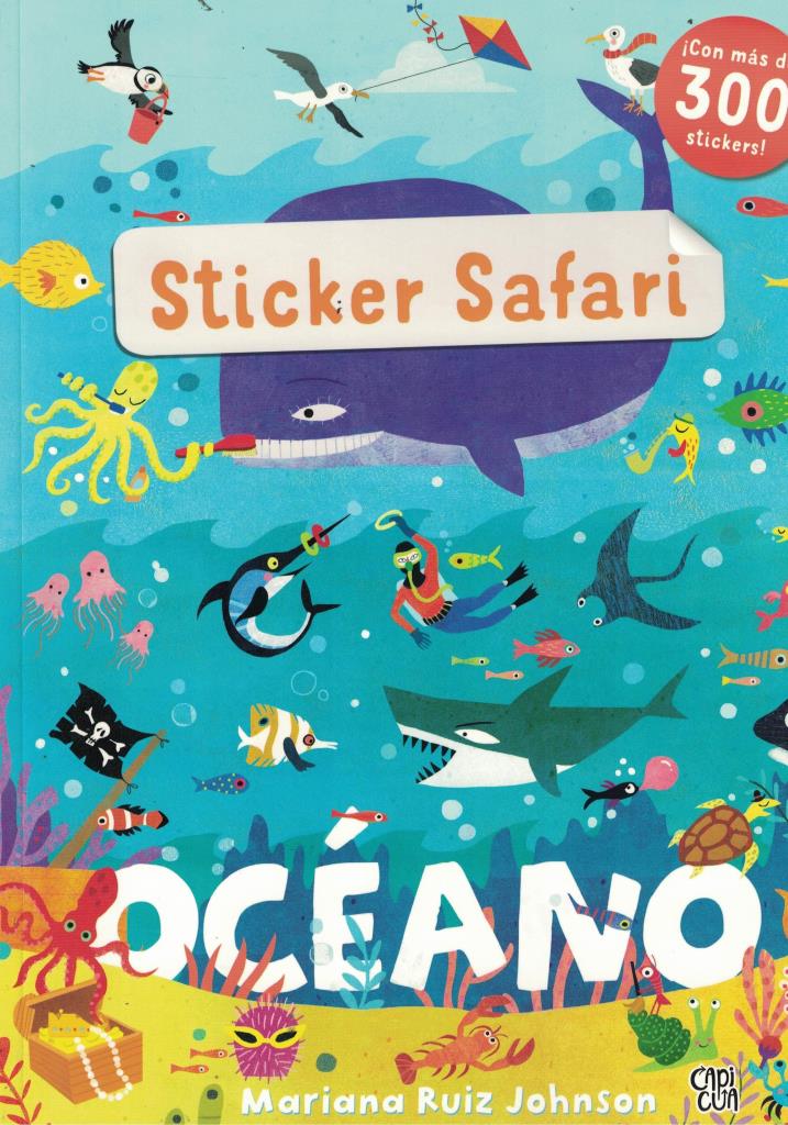 STICKER SAFARI - OCEANO