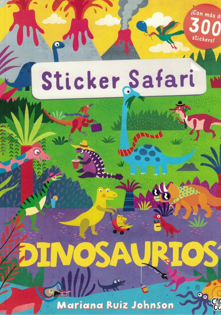 STICKER SAFARI - DINOSAURIOS