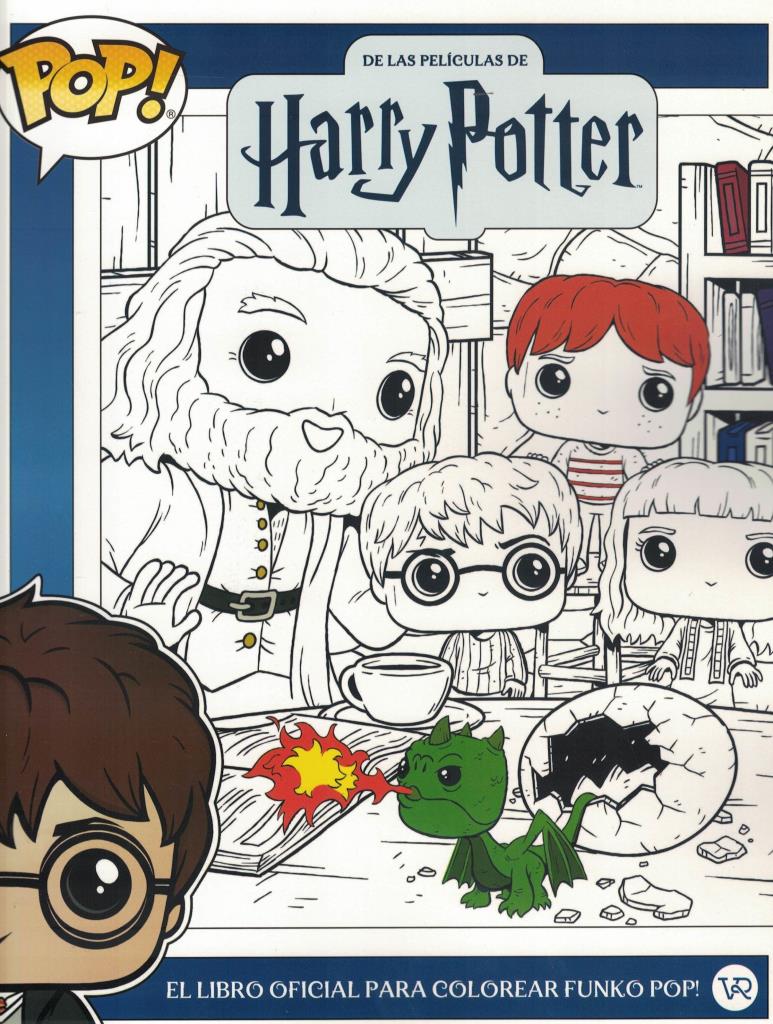 HARRY POTTER - LIBRO OFICIAL PARA COLOREAR FUNKO POP