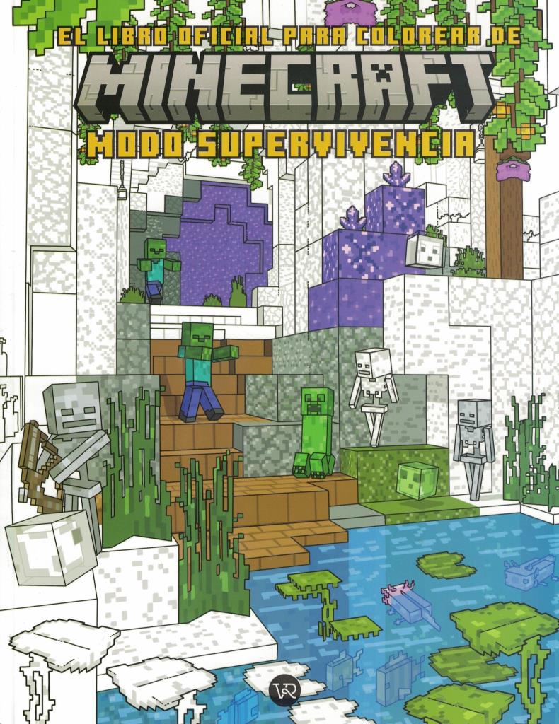 LIBRO OFICIAL PARA COLOREAR DE MINECRAFT, EL - MODO SUPERVIVENCIA