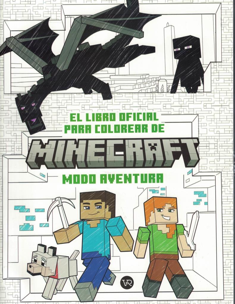 LIBRO OFICIAL PARA COLOREAR DE MINECRAFT, EL - MODO AVENTURA