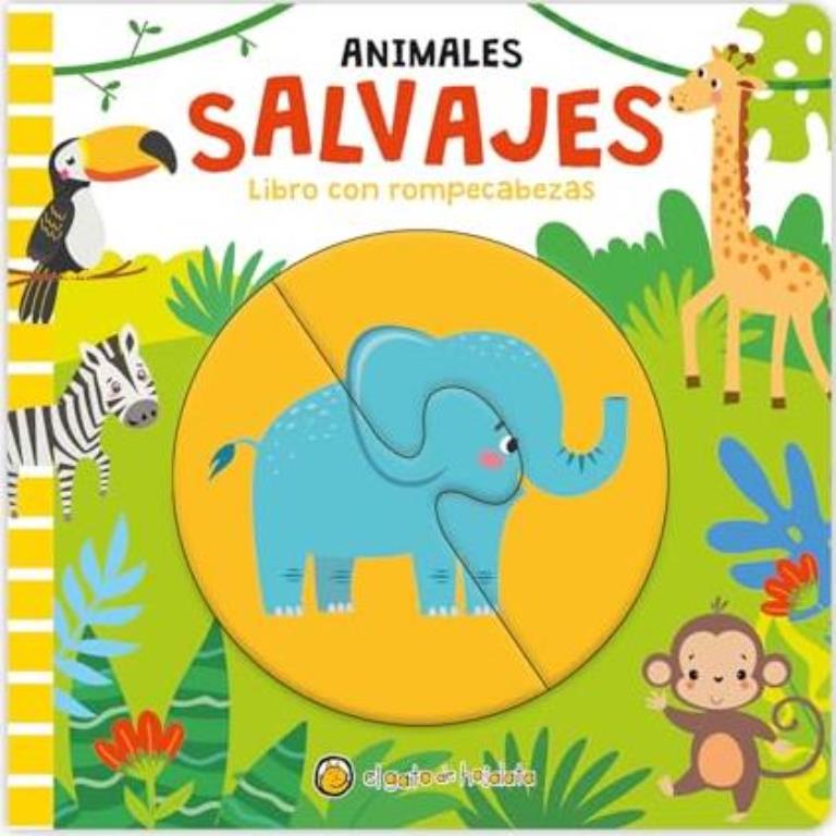 ANIMALES DE LA SELVA - LIBRO CON ROMPECABEZAS