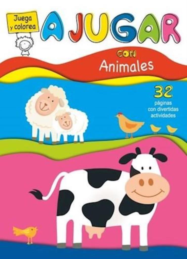 JUEGA Y COLOREA - ANIMALES