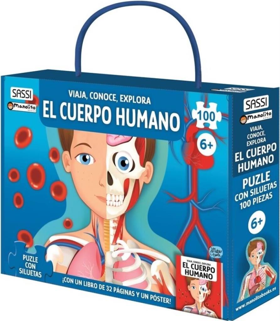 CUERPO HUMANO, EL - VIAJA, CONOCE, EXPLORA PUZLE 100 PIEZAS