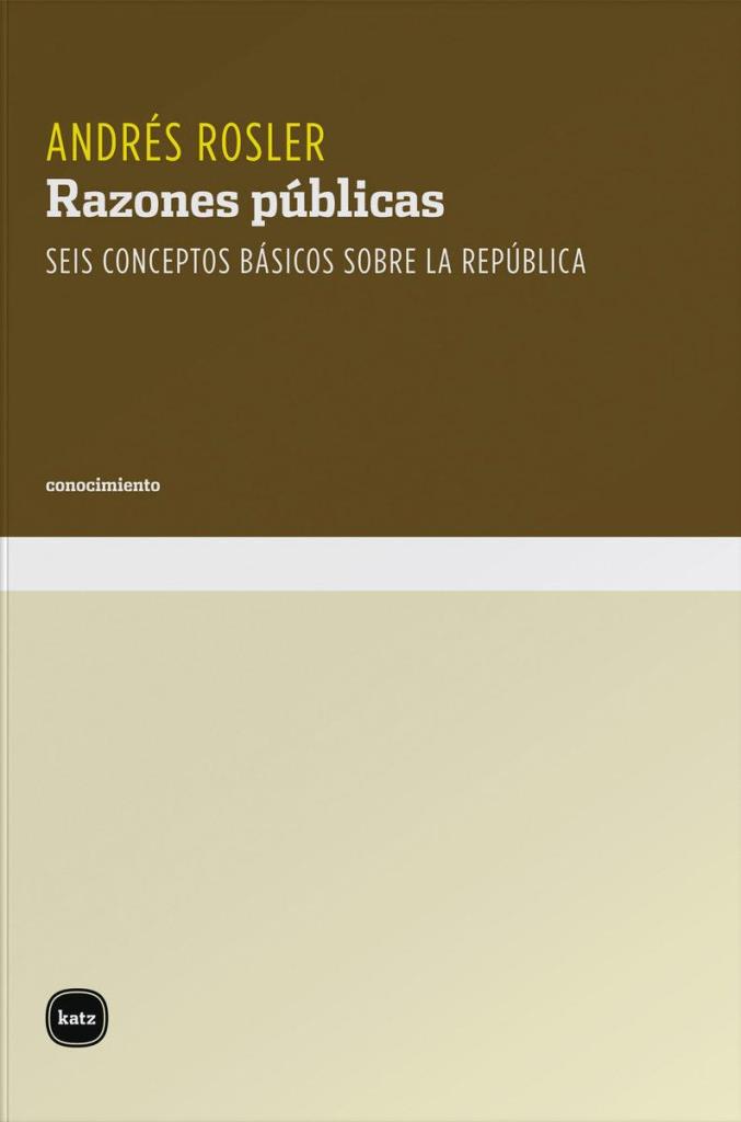 RAZONES PUBLICAS- SEIS CONCEPTOS BASICOS SOBRE LA REPUBLICA