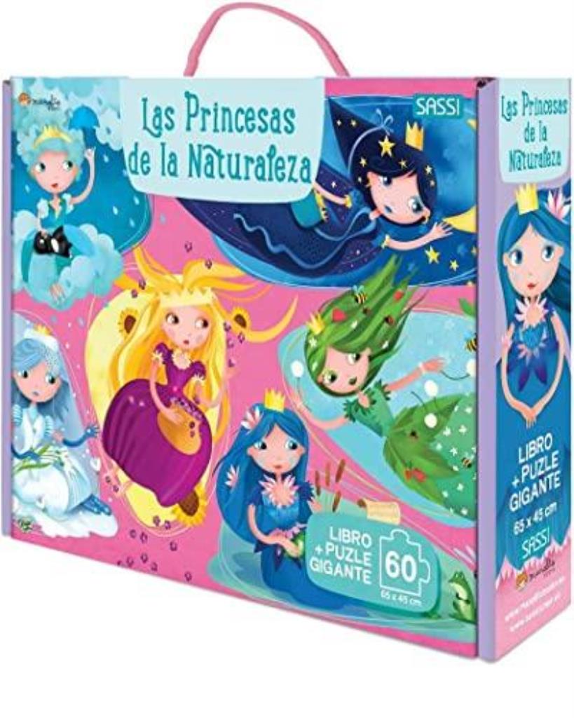 PRINCESAS DE LA NATURALEZA, LAS- LIBRO + PUZLE GIGANTE