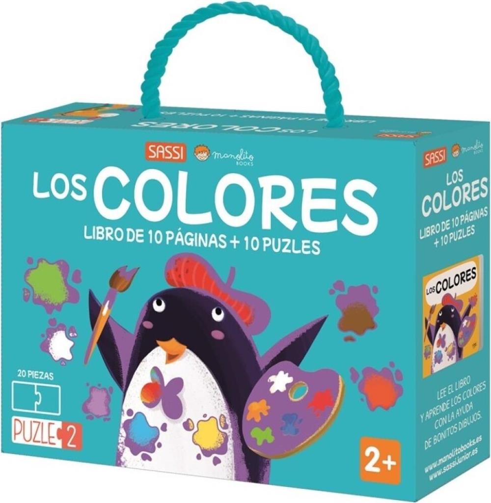 COLORES, LOS - LIBRO DE 10 PAGINAS + PUZLES