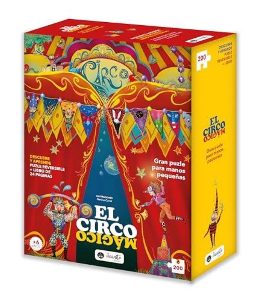 CIRCO MAGICO, EL - PUZLE 192 PIEZAS Y LIBRO