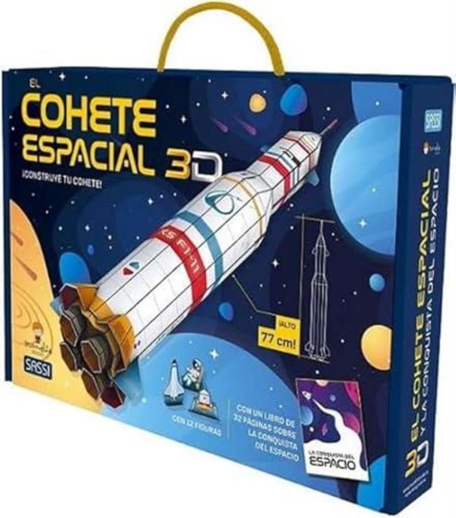 COHETE ESPACIAL (3D CARTON)