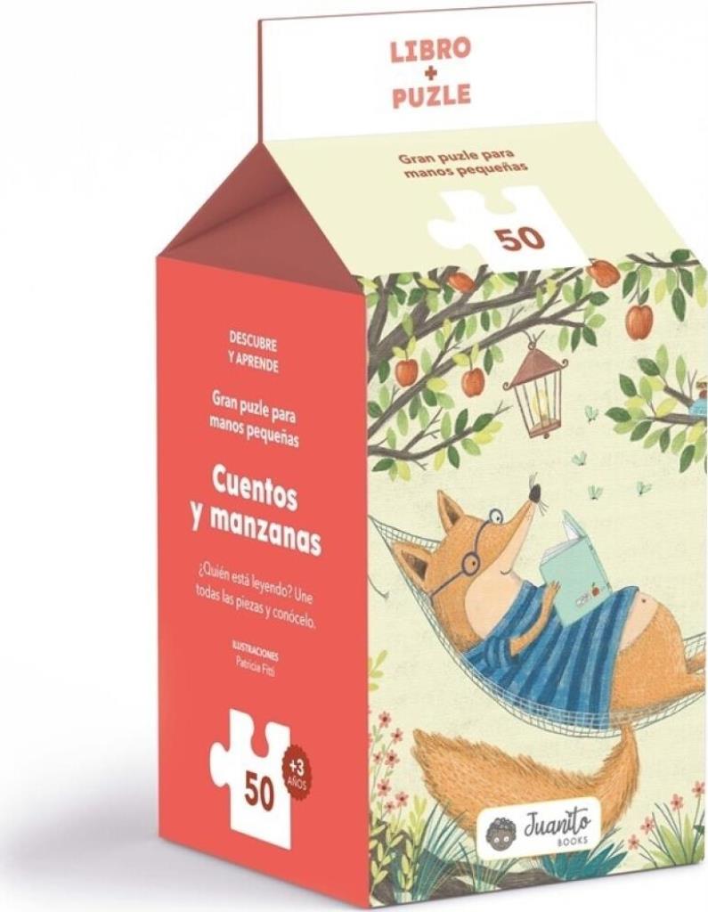 CUENTOS Y MANZANAS - LIBRO Y PUZLE