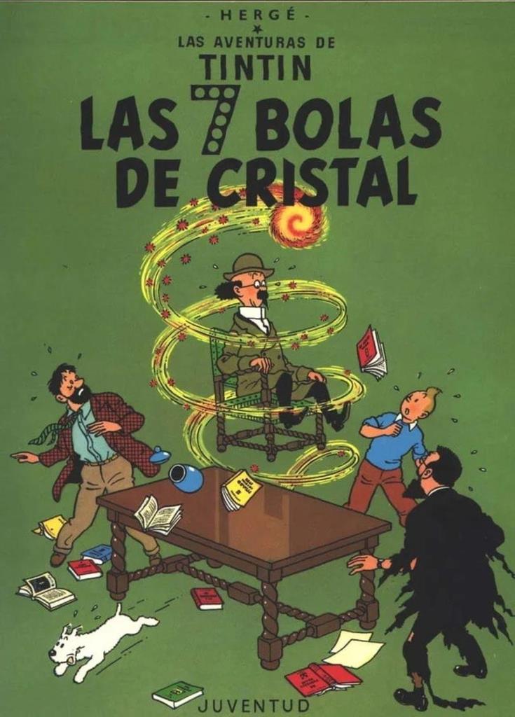 TINTIN Y LAS 7 BOLAS DE CRISTAL