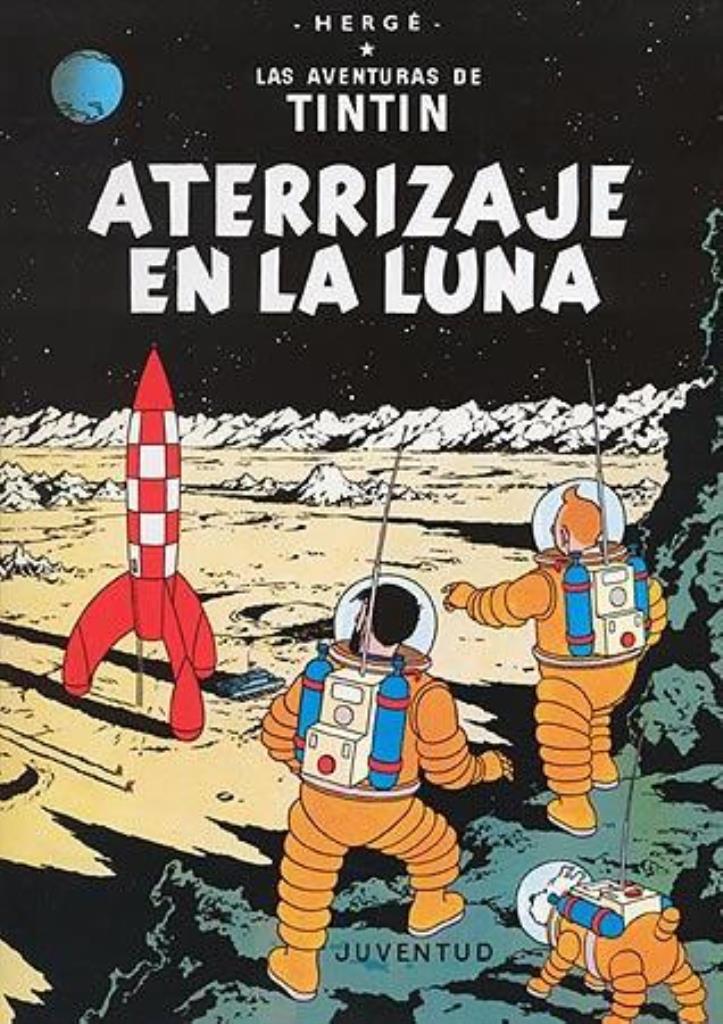 TINTIN Y EL ATERRIZAJE EN LA LUNA