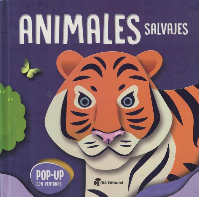 ANIMALES SALVAJES - POP-UP CON VENTANAS
