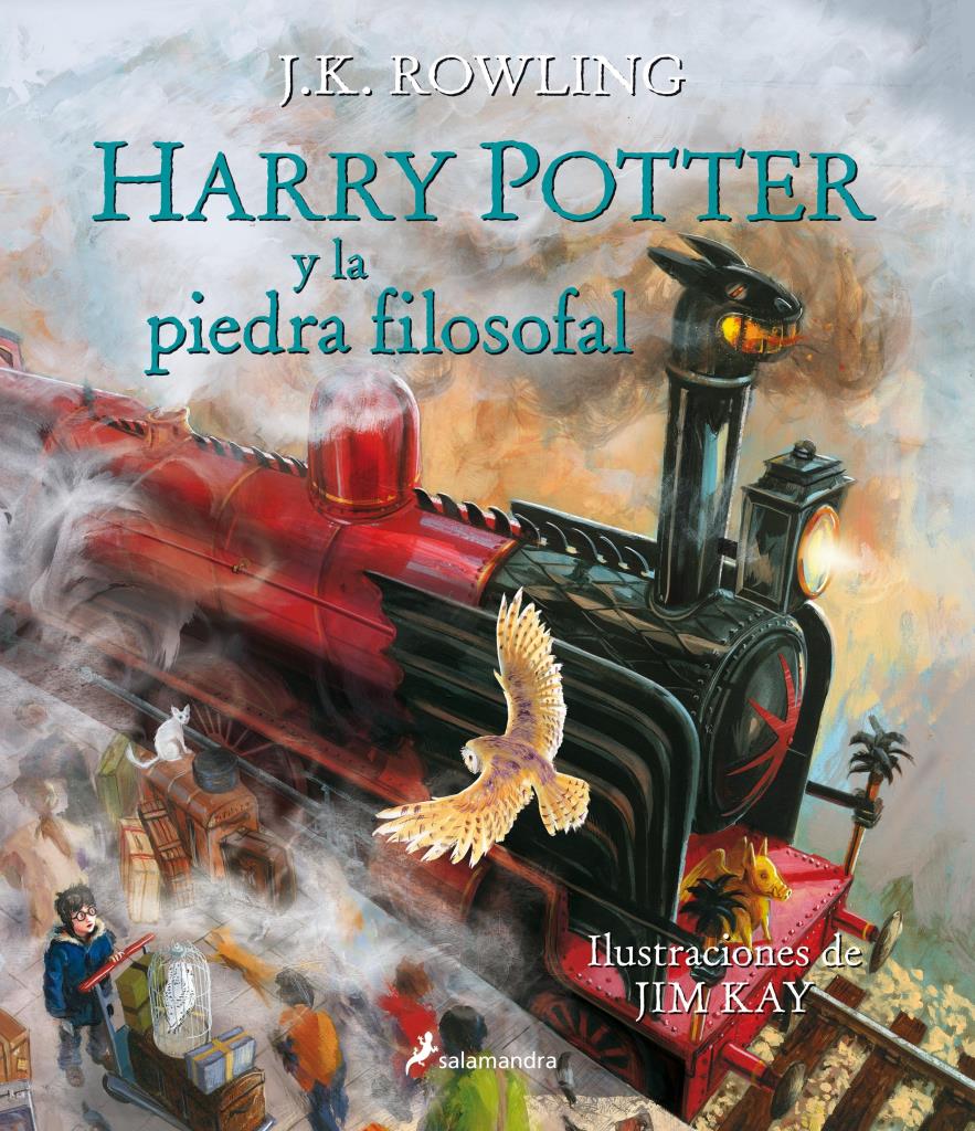 HARRY POTTER 1 Y LA PIEDRA FILOSOFAL - ILUSTRADO