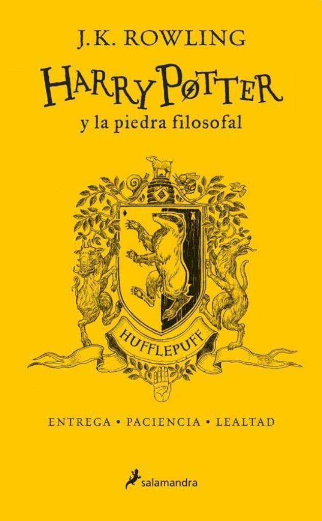 HARRY POTTER 1 Y LA PIEDRA FILOSOFAL. HUFFLEPU...