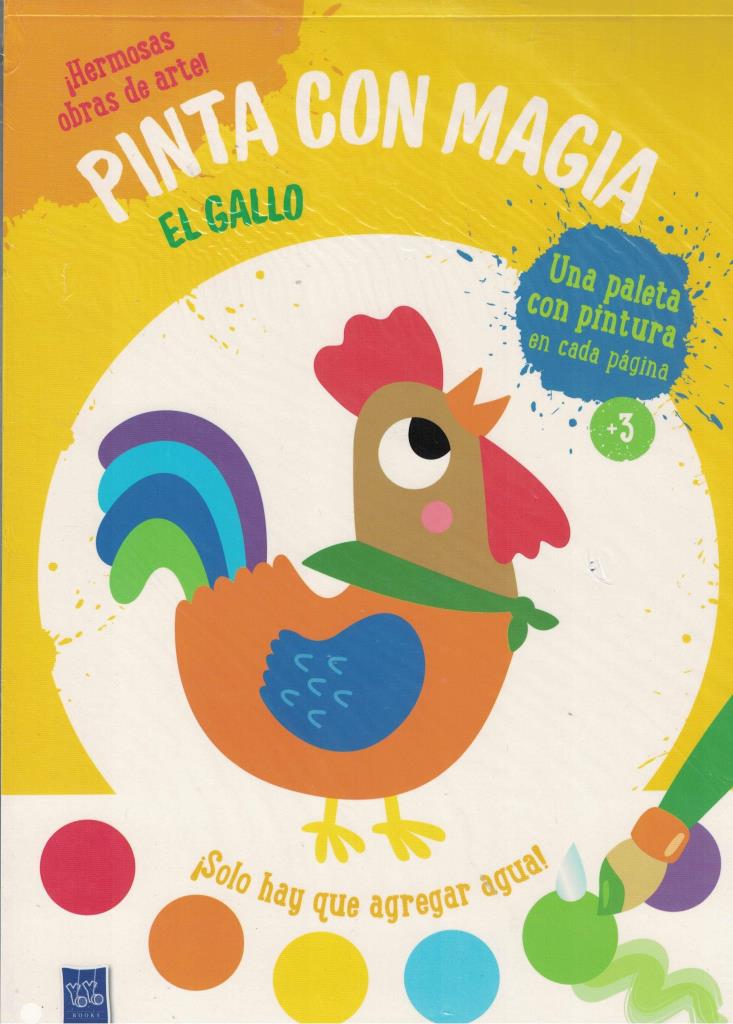 PINTA CON MAGIA- EL GALLO