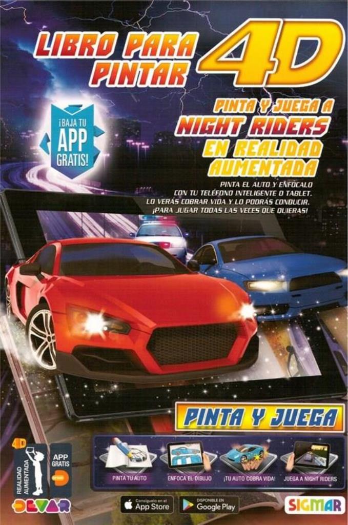 NIGHT RIDERS 4D - SUPER CARRERAS