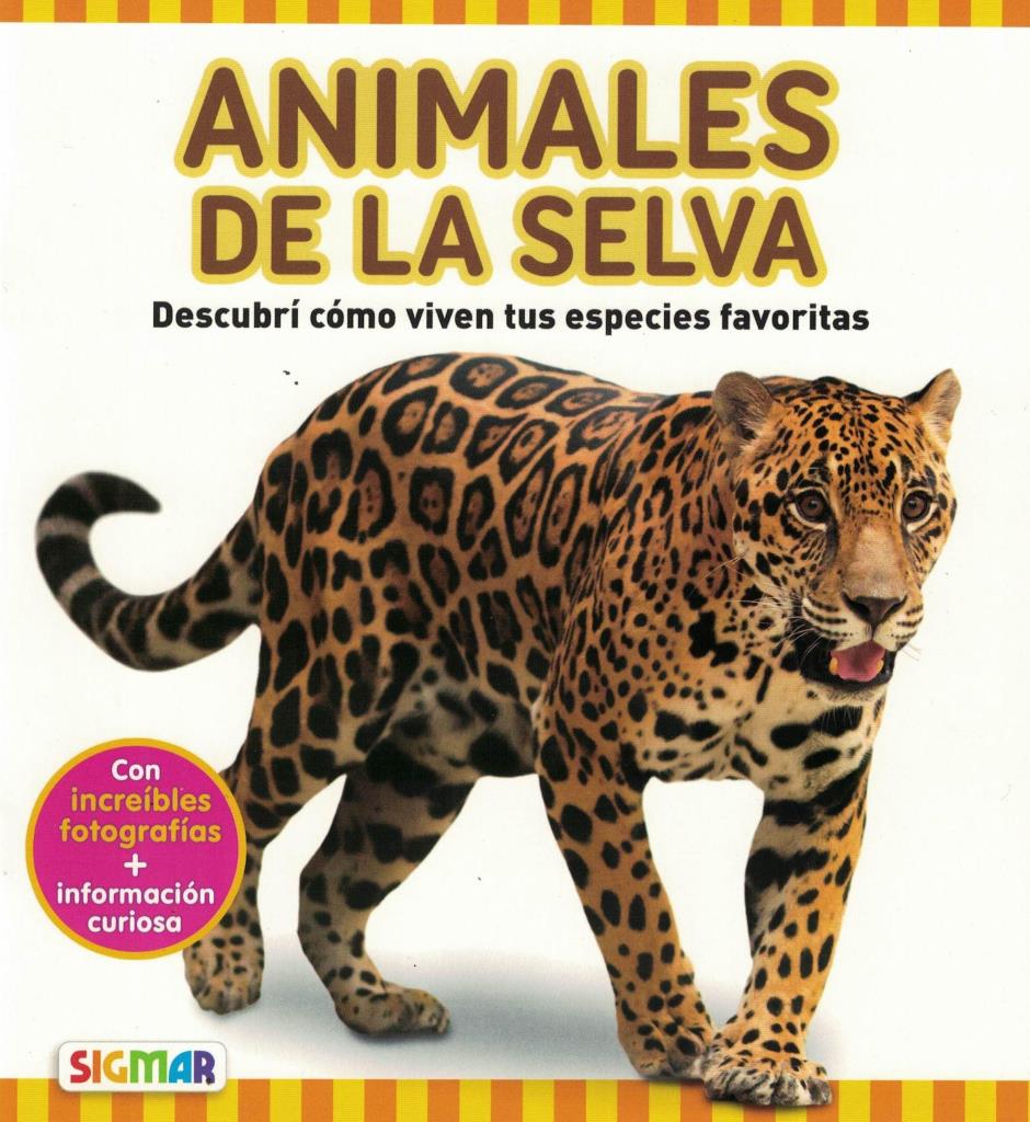 ANIMALES DE LA SELVA- COLECCION DESCUBRO