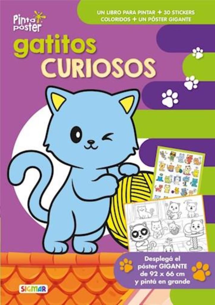 GATITOS CURIOSOS - PINTO POSTER