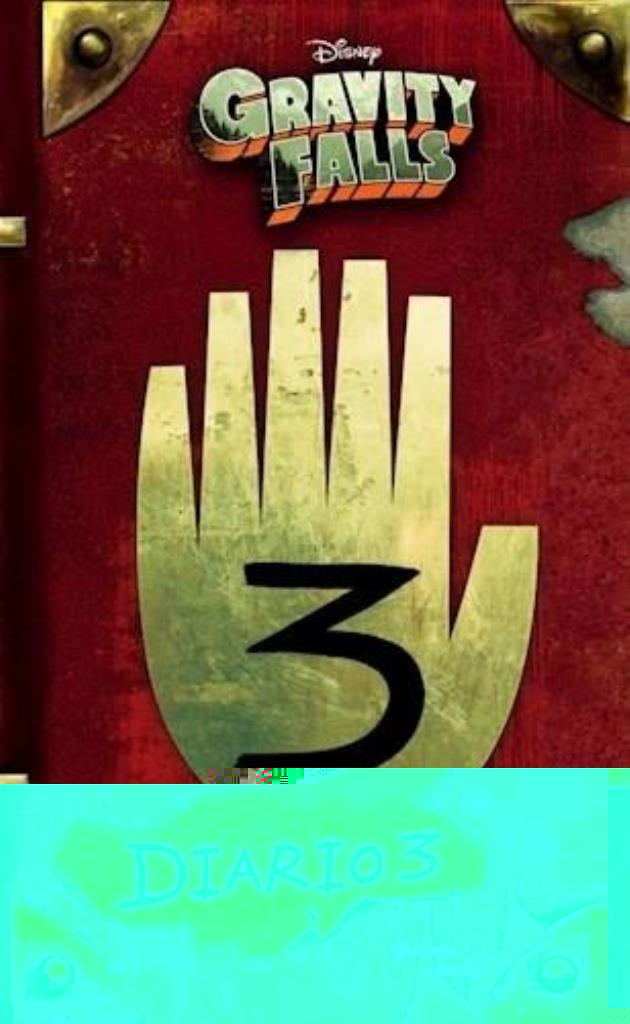 GRAVITY FALLS DIARIO 3 - TAPA DURA