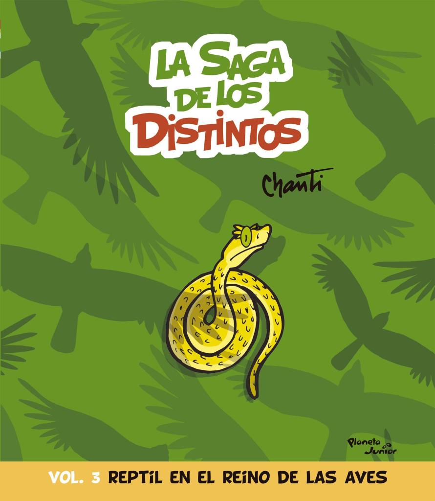 SAGA DE LOS DISTINTOS 3, LA- REPTIL EN EL REINO DE LAS AVES