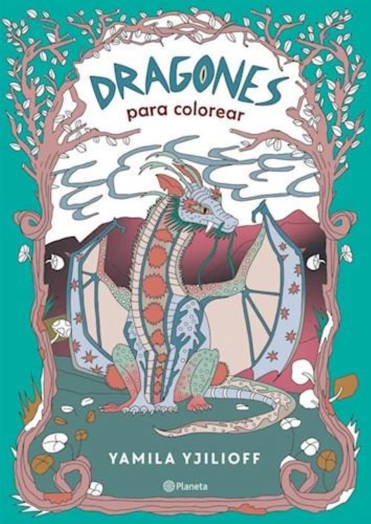 DRAGONES PARA COLOREAR