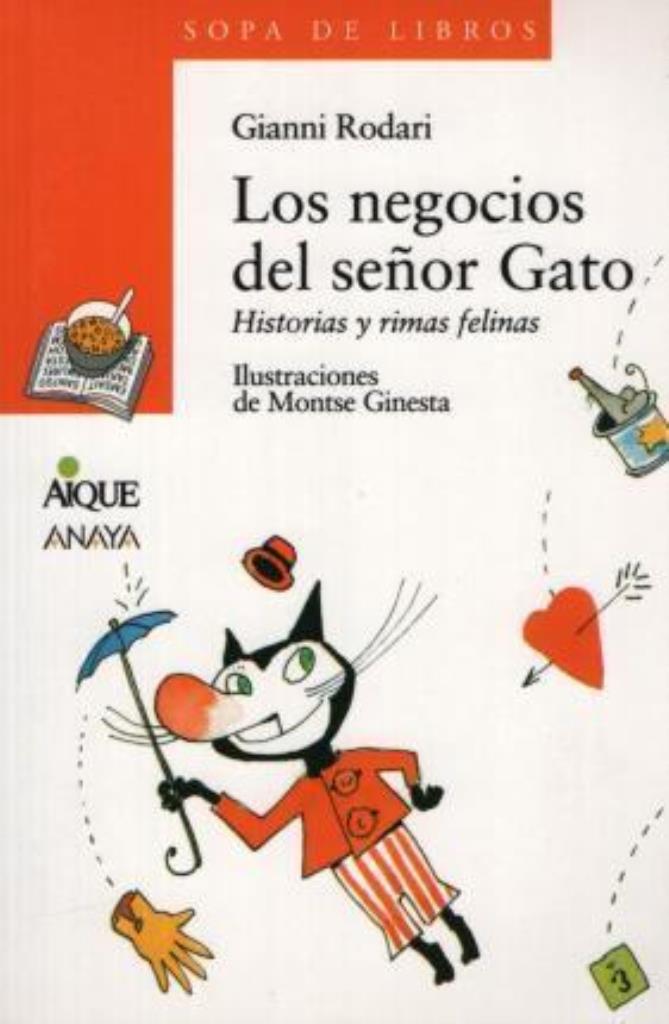 NEGOCIOS DEL SR.GATO, LOS - SOPA DE LIBROS NARANJA /8 AÑOS