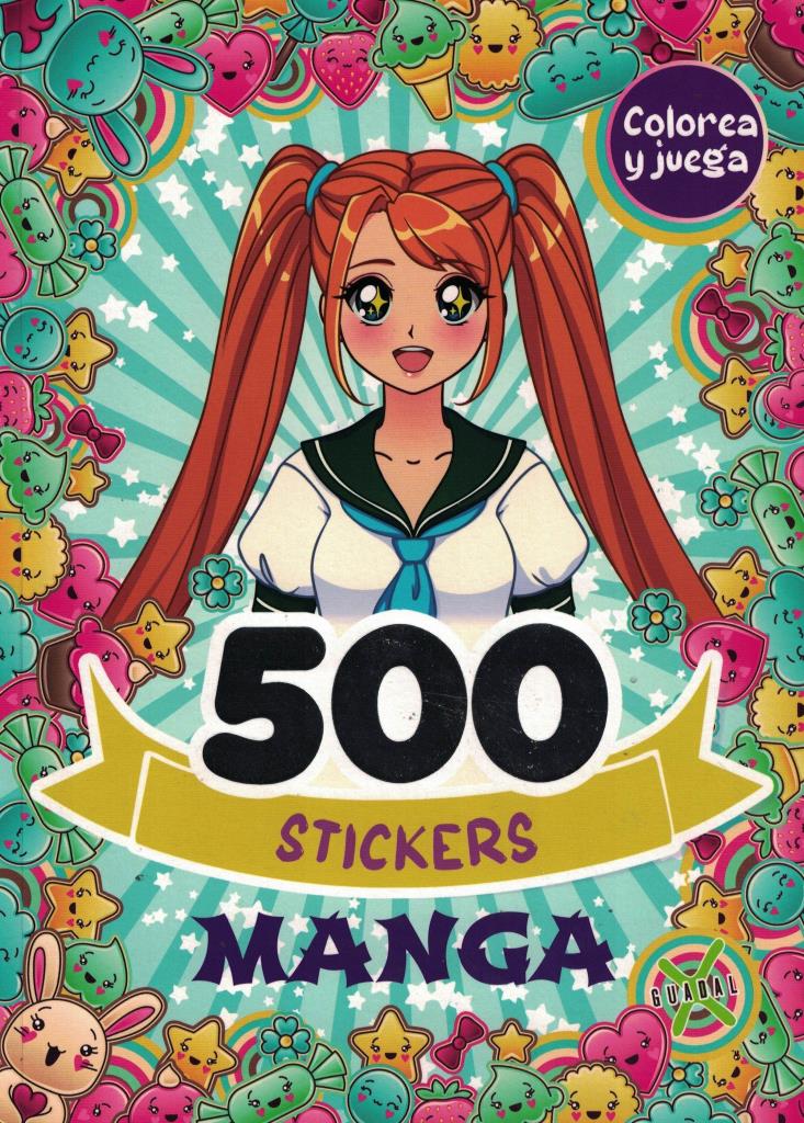 500 STICKERS MANGA