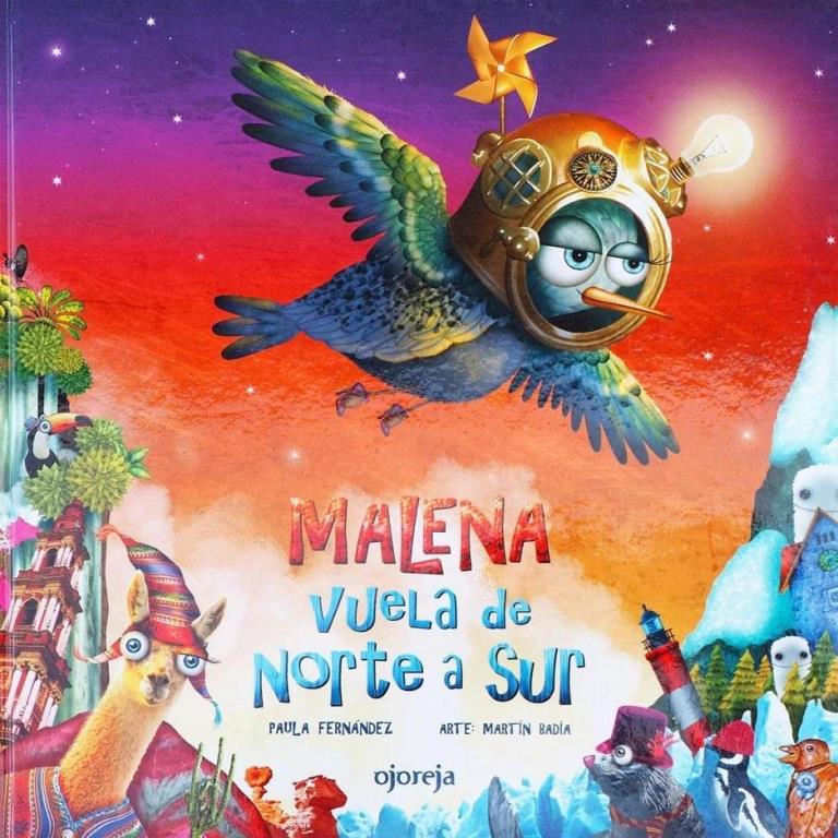 MALENA VUELA DE NORTE A SUR