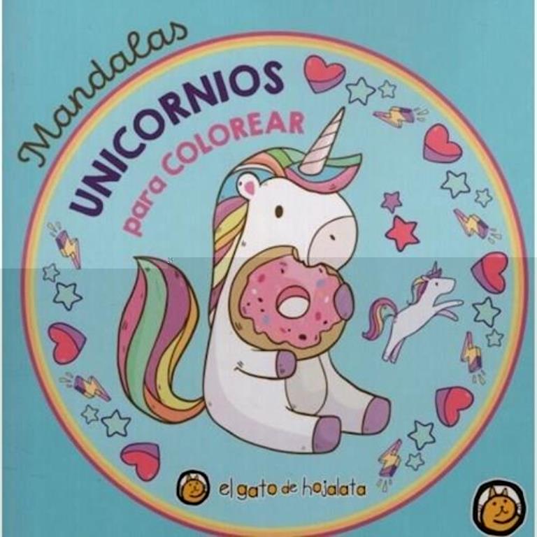 MANDALAS- UNICORNIOS PARA COLOREAR