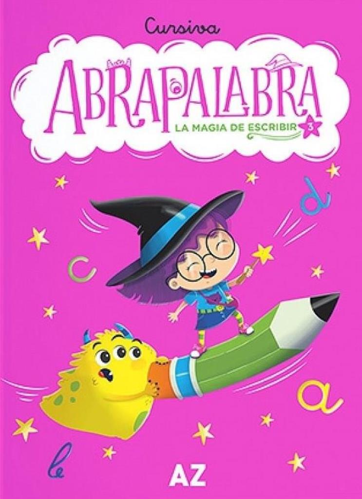 ABRAPALABRA 3 CURSIVA      T.VIOLETA