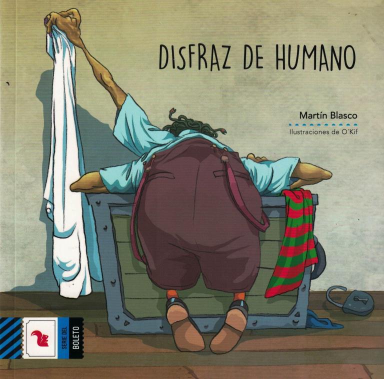 DISFRAZ DE HUMANO - BOLETO AZUL - 2024