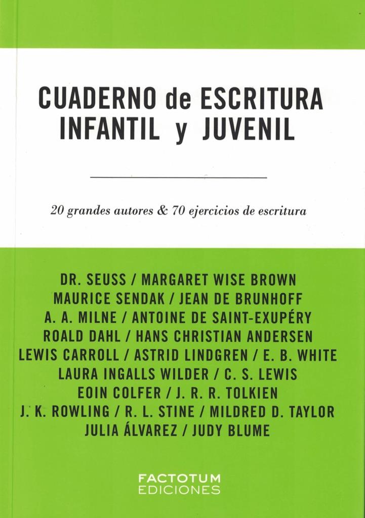 CUADERNOD E ESCRITURA INFANTIL Y JUVENIL