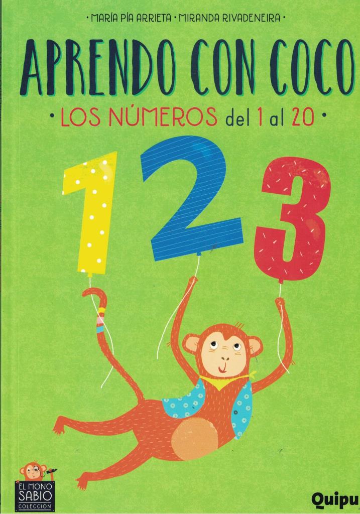 APRENDO CON COCO- LOS NUMEROS DEL 1 AL 20