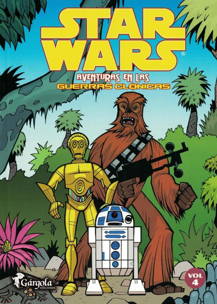 STAR WARS  4- AVENTURAS EN LAS GUERRAS CLONICAS