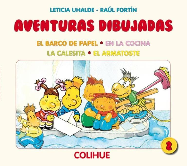 AVENTURAS DIBUJADAS 2. EL BARCO DE PAPEL. EN LA COCINA. LA C