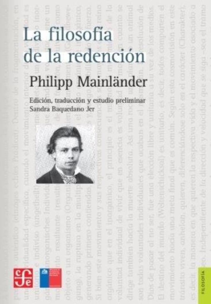 FILOSOFIA DE LA REDENCION, LA