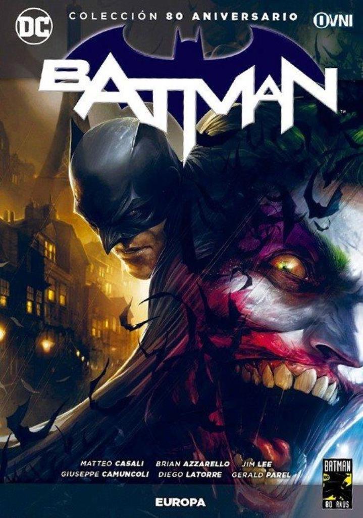 BATMAN EUROPA - COLECCION 80 ANIVERSARIO