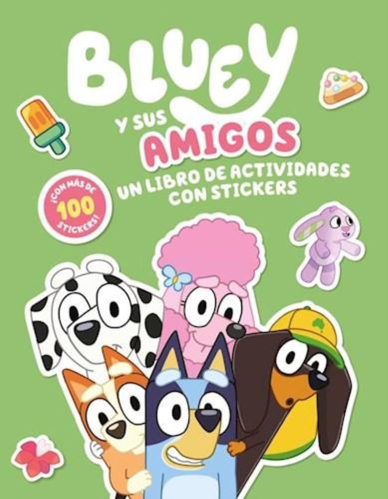 BLUEY. BLUEY Y SUS AMIGOS. LIBRO DE STIC