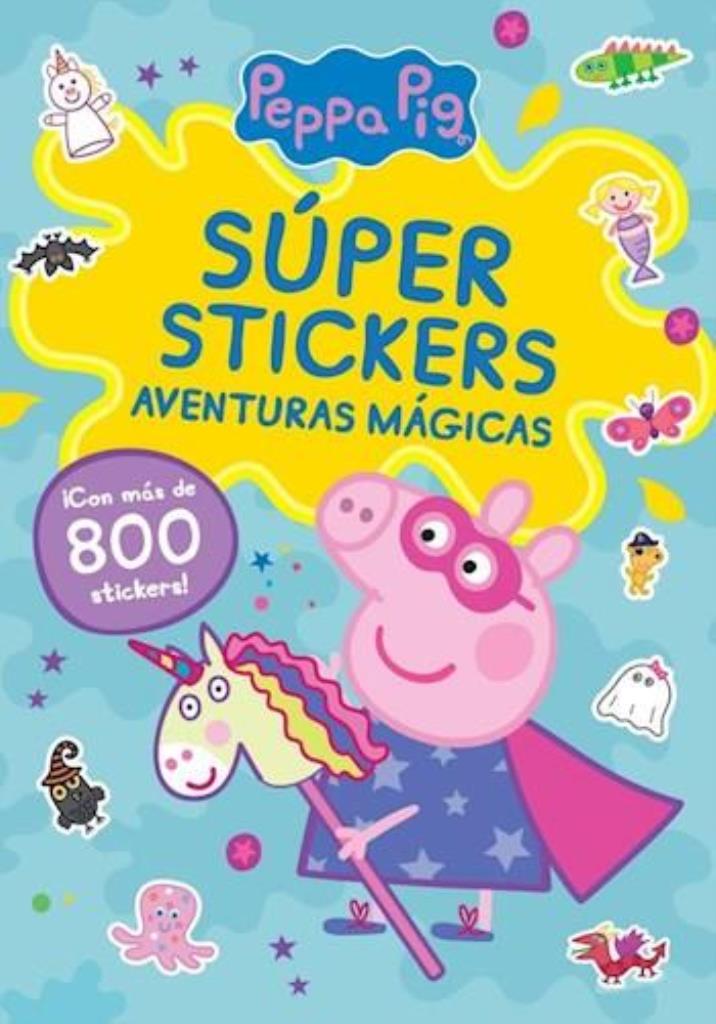 PEPPA PIG. SUPER STICKERS. AVENTURAS MAG