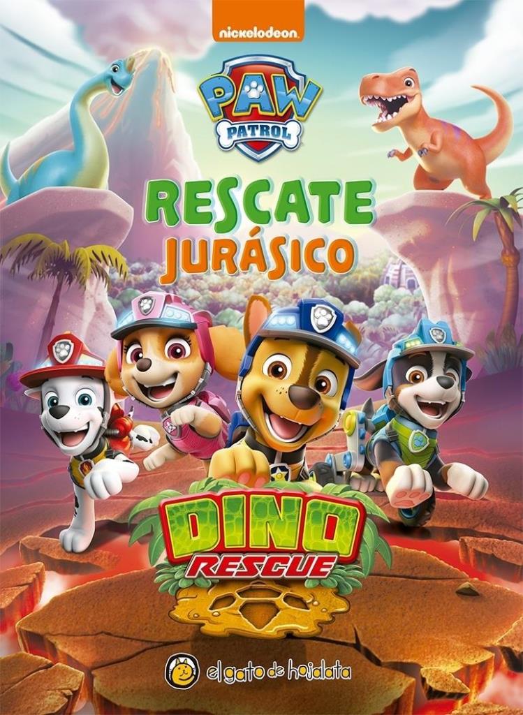 PAW PATROL- RESCATE JURASICO C/STICKE