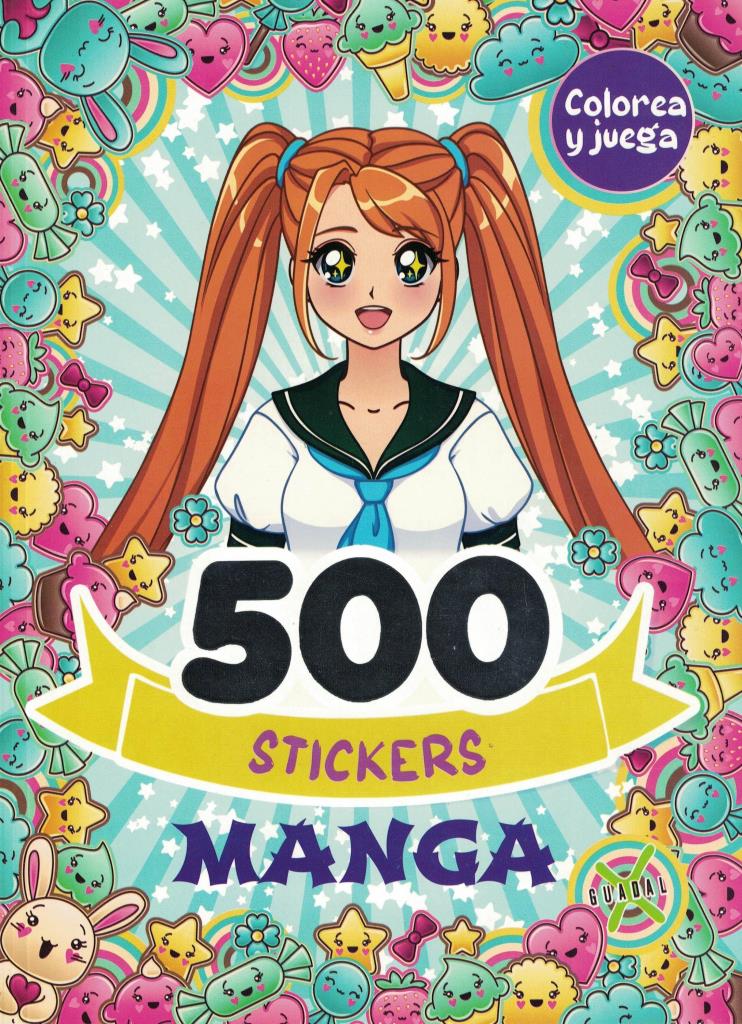 500 STICKERS MANGA