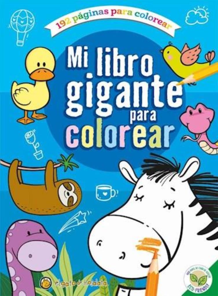 MI LIBRO GIGANTE PARA COLOREAR-AZUL