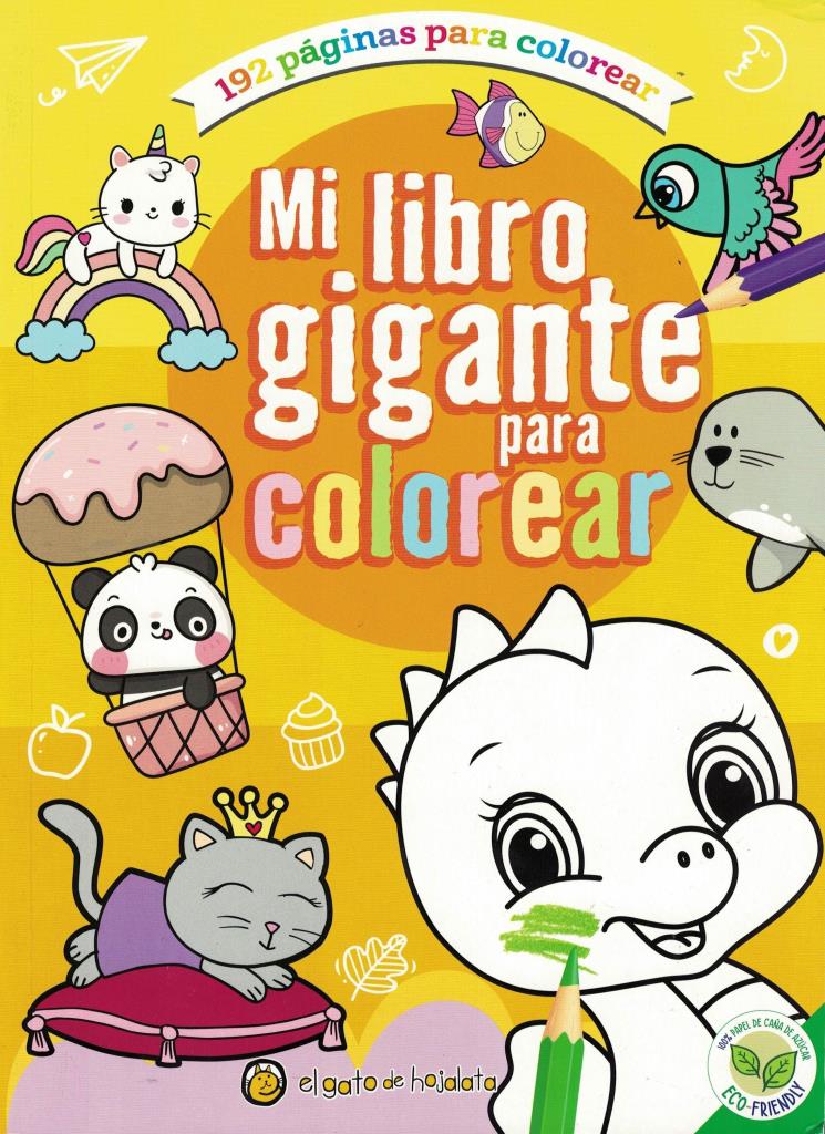 MI LIBRO GIGANTE PARA COLOREAR-NARA
