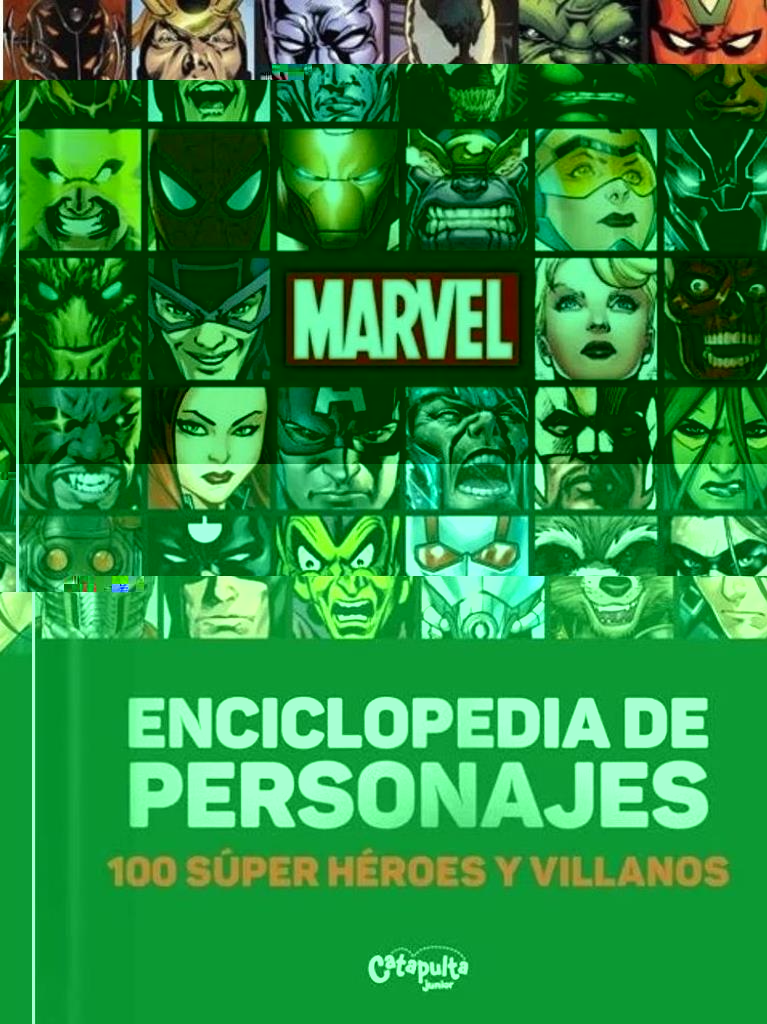 MARVEL- ENCICLOPEDIA DE PERSONAJES