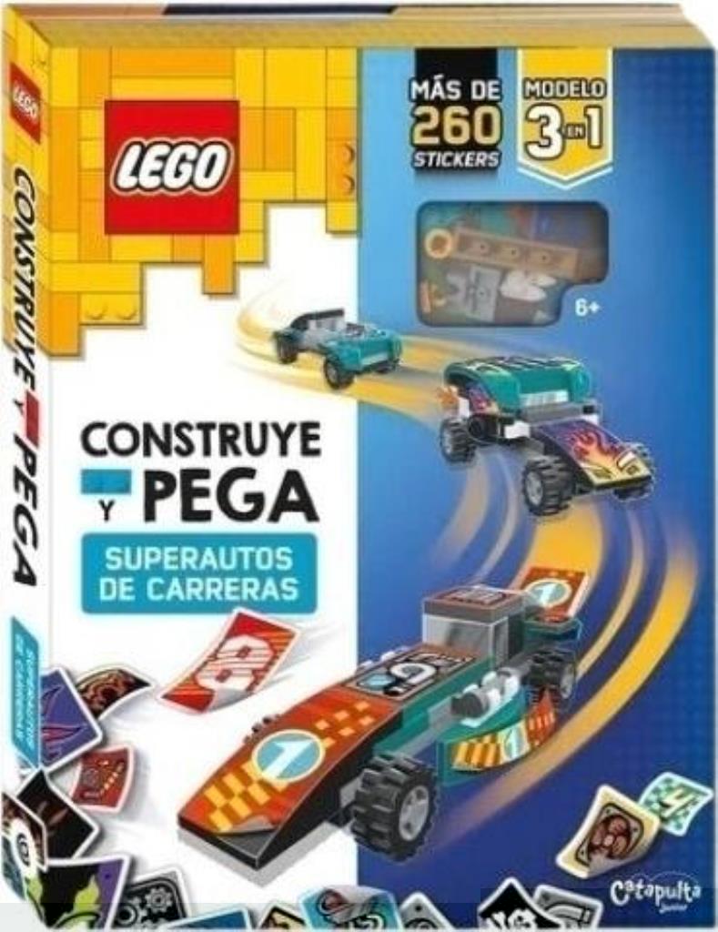 CONSTRUYE Y PEGA SUPERAUTOS DE CARRERA - LEGO