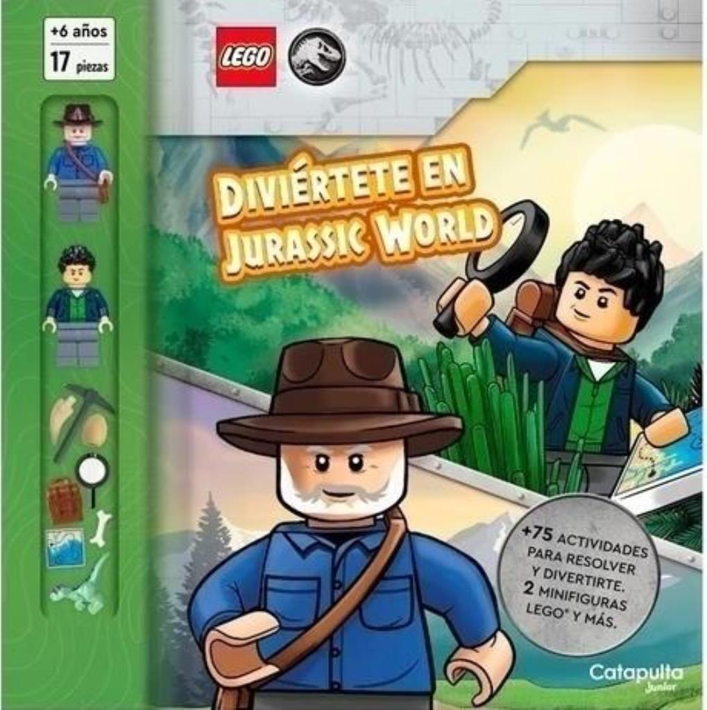 LEGO ACTIVIDADES-  DIVIERTETE CON JURASSIC WORLD