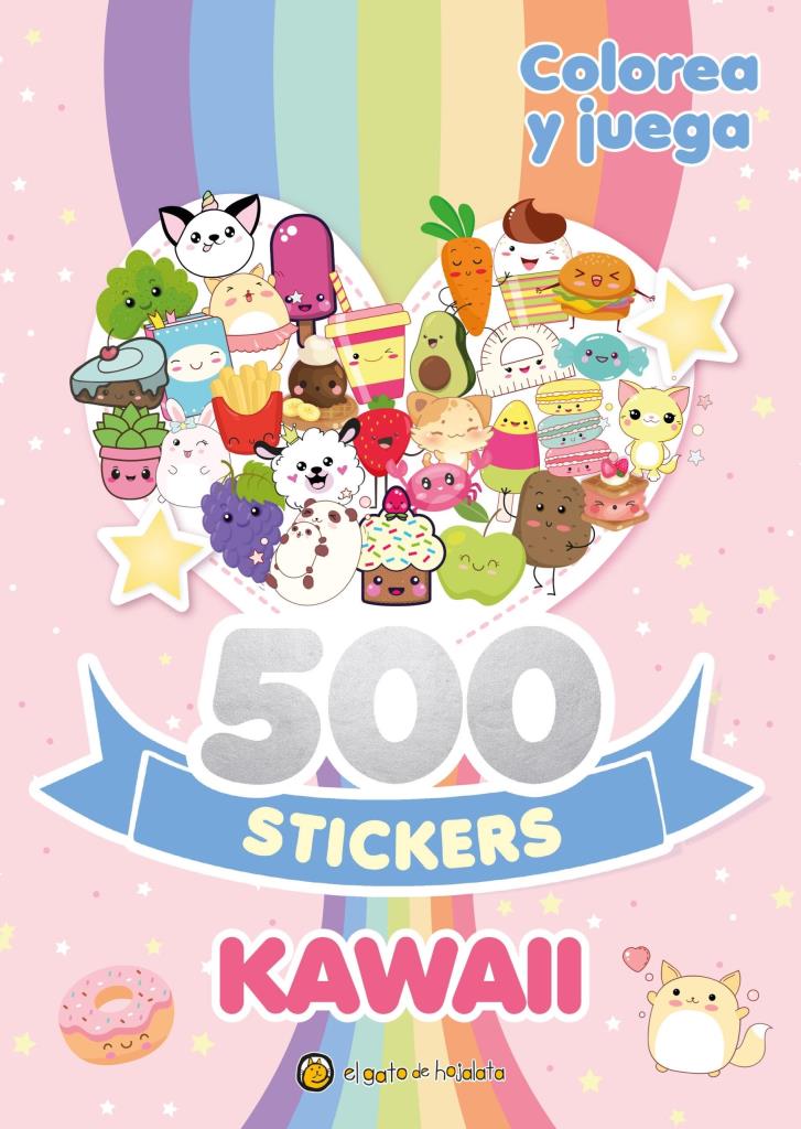 500 STICKERS KAWAII