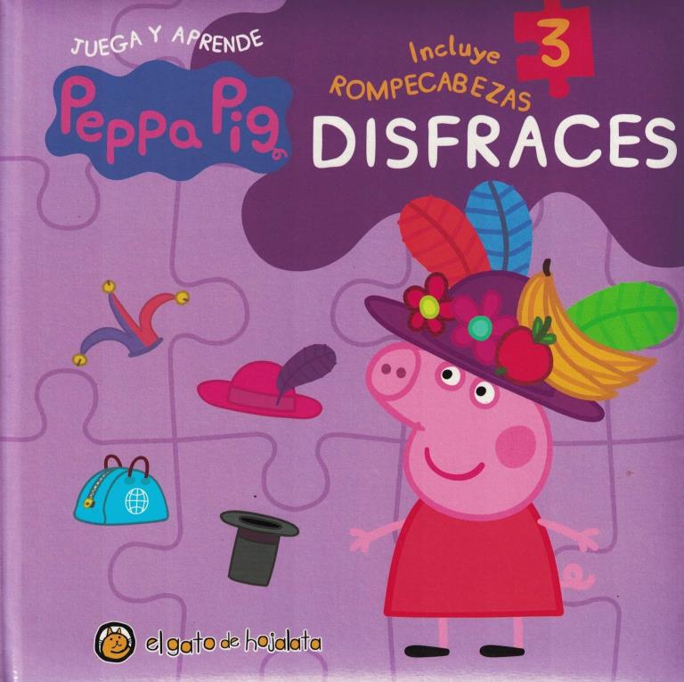 DISFRACES - JUEGA Y APRENDE PEPPA PIG ROMPECABEZAS