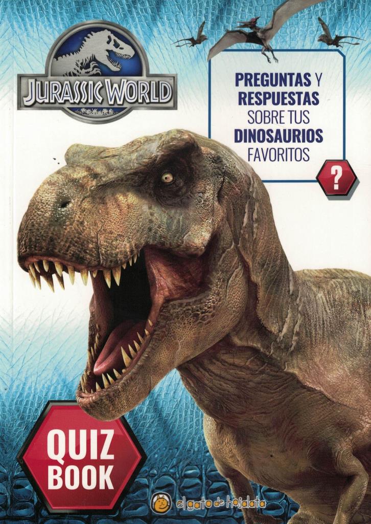 QUIZ BOOK- PREGUNTAS Y RESPUESTAS SOBRE TUS DINOSAURIOS FAVORITOS